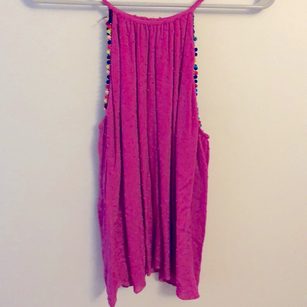 Pink tank top from Francesca’s